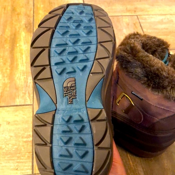 🚫SOLD🚫 🆕 the north face chilkat pull on boot brown size 6 - Picture 4 of 7